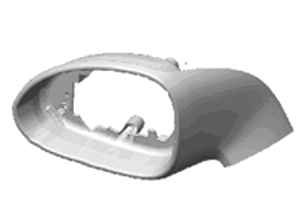 Carcasa del retrovisor exterior. Porsche 991.1 / 991.2 / 981 Boxster Spyder / 981 Caimán GT4 - 99173163101G2L, 99173163201G2L, 99173163101, 99173163201 - MF00085, MF00086