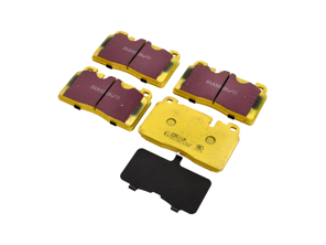 Plaquettes de frein avant EBC YELLOW « Fast Road ». Porsche Macan 2.0 - 8R0698151H, 9A769815100, PAC698151 - DP42168R
