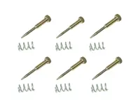 Afstelschroefset voor Solex 40 PI-1 carburateur. Porsche 911 1965-68 - 90110892700, 61610099100 - FUE11.1.129, FUE11.1.130