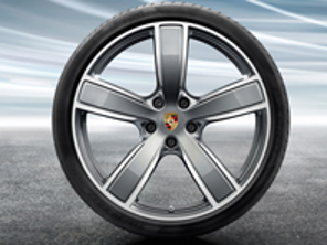 Cerchi in lega da 22' Cayenne 'Sport Classic' e pneumatici estivi Porsche originali - 9Y0044661P