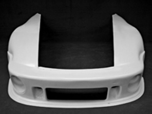Clip frontale in un unico pezzo 935 look (4. Esecuzione). Porsche 911/930 1974-89 - TK39B