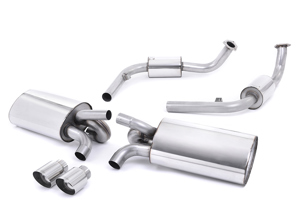 Silencieux d'échappement sport Milltek / Cat Back Resonated (plus silencieux) Porsche 987 Gen2 Boxster S / Cayman S - 98711311731, 98711311732, 98711313131, 98711313132, 98711311831, 98711311832, 98711313231, 98711313232, 98711351130, 98711351131, 987113511BX, 987113511DX, 98711351230, 98711351231, 987113512BX, 987113512DX - SSXPO114