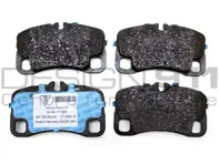 Plaquettes de frein arrière. Porsche 997 GT3 08>> / GT2 / GT2 RS Pour voitures avec disque en céramique - 99735294790, 99735294798