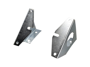 Set di montaggio portatarga. Porsche 912/911 1965-73 - 90170105124, 90170105125