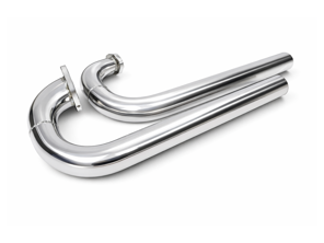 Sebring Auspuffanlage J-Rohr-Paar – Hochglanzpoliert. Passend für Porsche 356 & 912 - PCG21190000, PCG21190100