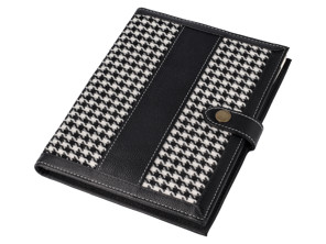 Porte-documents / portefeuille classique en finition pepita pour tous les conducteurs Porsche - 91148090100, PCG48090100