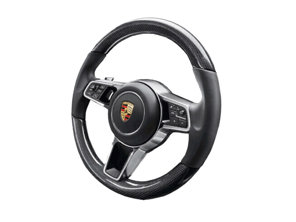 Multifunktions-Sportlenkung in Carbon. Porsche 971 Panamera 2017>> - 971044403, 971044403A34, 971044403OE5, 9710444039J9, 971044403OK6, 9710444038U7