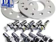 Distanzscheiben 5MM Porsche 5/130 Bolzenmuster mit langen Schrauben *DesignTek - 99736160592, 3608000005, 3608100007, 99636120300, WHT006978, 99636120301, 99636120302, 99636120390, 99736198007, 99636198000, WHT004676A, 99736120301