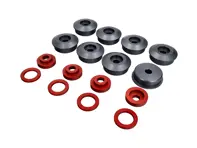 Achteras subframe massieve bussen set. Porsche 993 - 9P-0193, 99333305100, 99333105180, 99333305200, 99333105280