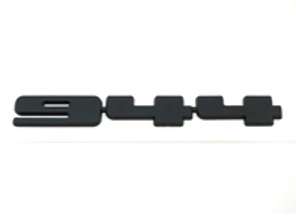 Emblema trasero '944', negro. Porsche 944 - 944.559.193.00, 944.559.193.01, 94455919300, 94455919301
