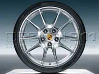 20' 991 C2 / C2S Carrera S lichtmetalen velgen & banden origineel Porsche - 99104460202, 99104460201