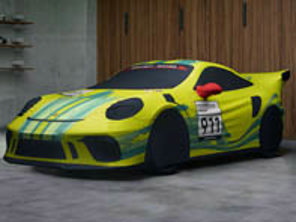 Copriauto da interno modello 'Grello'. Porsche 991.2 GT3 RS - 99104400080