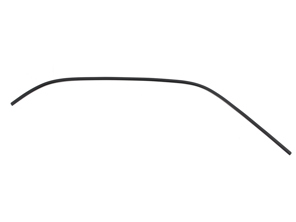 Modanatura del quarto inferiore, nera. Porsche 928 - 9285434170870K, 9285434180870K