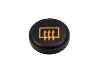 Tappo interruttore riscaldamento lunotto. Porsche91178-85/964 - 9116132320301C, 9116132320201C