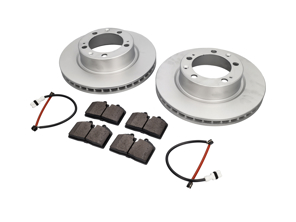 Paquete de pastillas y discos de freno delanteros. Porsche 944S2 3.0L 16V 1989-91 - 95135104103, 94461236502, 96435193903, 95135104103ABS, 96435193903BRE