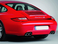 Paraurti posteriore. Porsche 997 MKII C4 / C4S (codice OE 99750541128G2L / 99750591108G2L) - 99750541128G2L, 99750591108G2L