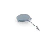 Rear bumper tow eye cap. Porsche 958 Cayenne >>2014 - 95850545000G2X, 95850544900G2X