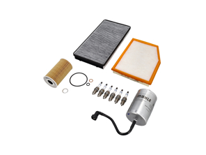 Kit d'entretien moteur : filtres à air, à carburant, à huile, bougies d'allumage et plus encore – pour Porsche 986 Boxster 2.5 L (1997-1999) - 99610722560, 99610731351, 0PB115499A, 99611025301, 99611013103, 99611013104, 90012310630, 99657221901, 99657221902, 99657121903, 99757121900, 99757121901, 99757121902, 99917020190, 00004400204