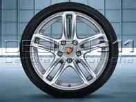 19' Panamera Turbo Lichtmetalen Velgen & Banden Origineel Porsche - 97004460222, 97004460282