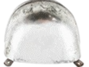 Tunnel Inspection Cover Aluminium. Porsche 356 / 356A T1 - 35649921, 356 49921 - PRS45