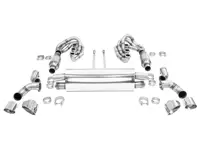 Impianto di scarico sportivo CARGRAPHIC GT, con collettori ID42 GT, senza riscaldamento. Porsche 964 Carrera 2/4/RS - 96411104504, 96411104605, 96411104502, 96421103905, 96421103932, 96421104004