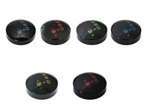 Pommeau de levier de vitesses sport PTS PDK. Porsche 982 (718) Boxster / 982 (718) Cayman / 991.2 Carrera / 991 GT3/RS - 982713120A