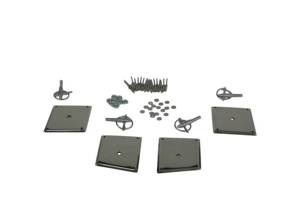Fronthaubenstift-Set. Porsche 914 - 91451100110 - TK Z 20
