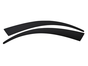 Juego de protectores antigravilla de color negro. Porsche 968 Película protectora de pintura - 944559321003YK, 944559322003YK, 94455932100, 944.559.321.00, 944 559 321 00, 94455932200, 944.559.322.00, 944 559 322 00
