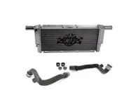 Radiatore centrale in alluminio per acqua/refrigerante e tubi flessibili. Porsche 991 / Boxster 981 / Cayman 981 - 99110613702, 99110613701, 9P1121253
