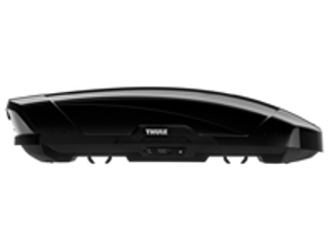 Roof Box Thule Motion XT M 400L Black Glossy for Porsche Cayenne / Panamera / Macan / Tycan / 992 / 991 / 997 / 996 - 629601, 95804400025, 95804400026