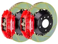 Brembo GT Big brake-set (achter). Porsche - Maat remschijf: 345x28 - 2C28007A, 2C28007A1, 2C28007A2, 2C28007A3