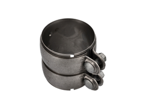 Exhaust clamp for rear silencer to catalytic converter. Porsche 992.1 / 992 Turbo - 992253143A, 992253143D