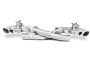 Silencieux d'échappement sport tube droit Porsche 992 Carrera et Turbo avec échappement sport - TSPO992C19.003.AT