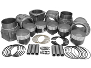Kit piston et cylindre 86mm, Hi comp. Porsche 911 2.2/2.4L - 00891186S, 008 911 86S