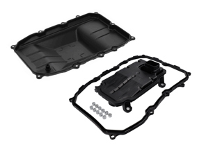 Kit de plaque de carter d'huile de boîte de vitesses, crépine d'huile et joint de carter. Porsche 958 Cayenne / 970 Panamera - 95832137100, 95832543500, 95832136100