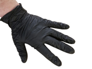 Zwarte Rhino HD Nitril handschoenen - Pak van 100 - NG502F, NG502FL, NG502FM, NG502FS