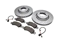 Pack Plaquettes et Disques de Frein AVANT Porsche 991.2 - 9P1615301, 9P1615302, 99135194702, 99160918100