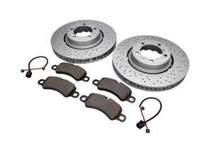 Paquete Pastillas y Discos de Freno DELANTERO Porsche 991.2 - 9P1615301, 9P1615302, 99135194702, 99160918100