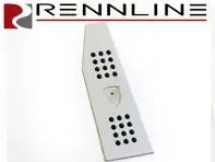 Rennline Dead pedaal met Porsche crest rubberen grip. Porsche 996/986/997/987/Kaaiman - P57, P57, P644.559.210.00, 64455921000