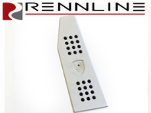 Rennline Dead pedaal met Porsche crest rubberen grip. Porsche 996/986/997/987/Kaaiman - P57, P57, P644.559.210.00, 64455921000