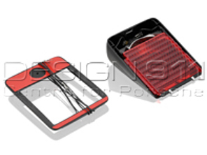 Luce del freno. Porsche 911 Coupé 87-89 - 91163108001, 91163108000