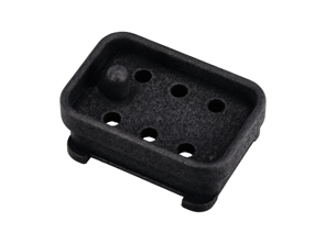 6-poliges Steckergehäuse mit Stift. Porsche 911 / 964 / 924S / 928 / 944 S2 / 968 - 91161286801, 91161286702