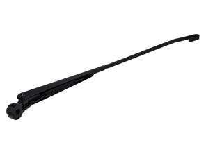 Braccio tergicristallo anteriore, nero. Porsche 911 1968-89 Lato sinistro con guida a sinistra - 91162831300/1, 91162831300 - 1698300170, 911808/031