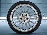 20' Panamera Sport Lichtmetalen Velgen & Banden Origineel Porsche - 97004460210, 97004460256