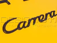'Carrera' SCHWARZES Heckdeckel-Emblem. Porsche 991 - 99155923702