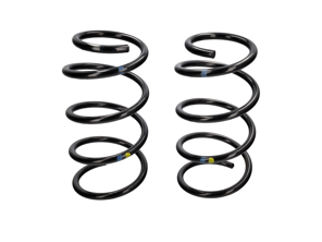 Rear Coil Springs (Pair) - Blue/Yellow Markings - For Porsche 986 Boxster 2.7L (Without Sports Suspension) 2003-2004 - 98633353134504