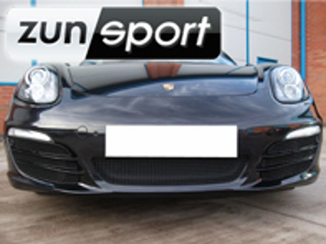 Ensemble de grilles en acier inoxydable pour pare-chocs avant ZunSport. Porsche 981 Boxster (avec capteurs de stationnement) - ZPR36112, ZPR36112