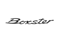 BOXSTER - Insigne, Rally Black. Porsche 986 / 987 - 9865592370070C