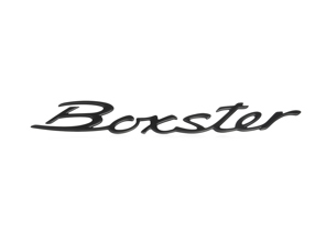 BOXSTER - Insigne, Rally Black. Porsche 986 / 987 - 9865592370070C