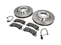 Pack Plaquettes et Disques de Frein AVANT Porsche 991.2 S - 9P1615301, 9P1615302, 99135194702, 99160918100